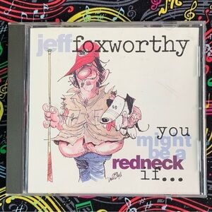 Jeff Foxworthy. You Might Be A Redneck if… 1993. CD.